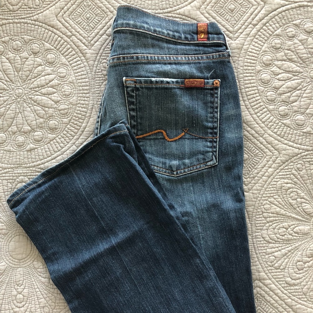 7 for All Mankind Dark Wash Jeans